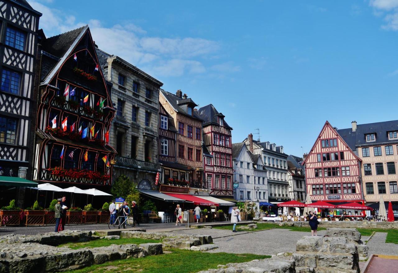 Le Donjon De Rouen Lägenhet Exteriör bild